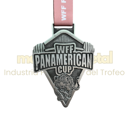 Imagen de Medalla personalizada WFF Panamerican Cup - M9.5002